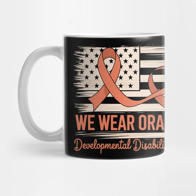 We Wear Orange for Developmental Disability Awareness by ArtistTee ⭐⭐⭐⭐⭐